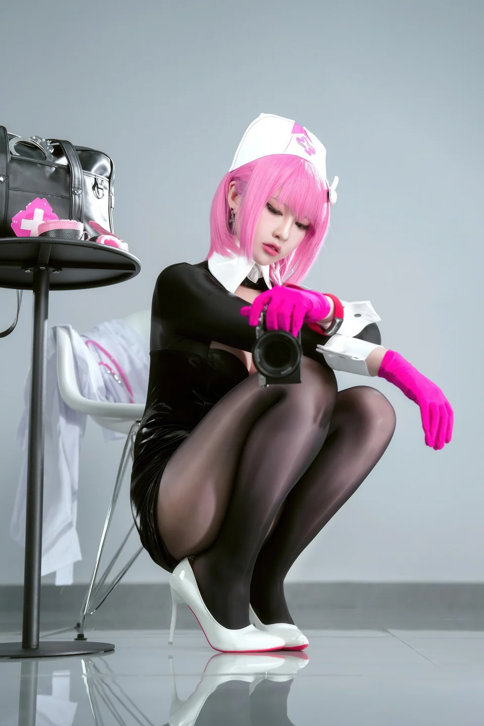 半半子 - No.103 王医生 [56P-311MB] tg@simisebaisi 【丝足阁】043.webp